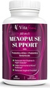 Najboljše ocenjene visoko učinkovito Menopause Podpora, Menopause Probiotiki, Hot Flashes, Nočno potenje, Hormone Balance, Mood Swings, DIM, Black Cohosh, Dong Quai, 40Bn CFU