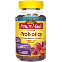 Narava Made Probiotiki Dodatna moč odmerek, Probiotiki za ženske in moške 8 milijard CFU na 2 Gumies, 42 Probiotic Gumies, 21 Day Supply