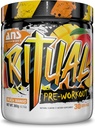 ANS Performance Ritual Pre Workout (30 strežb, 12.7 oz) - Popolna preworkout Formula - Energija, Fokus, & Moč - Povečanje moči Izhod in Workout Volumen - vzdržljivost in Stamina (Peach Mango)