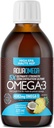 5X Ultimate EPA & DHA Omega3 Maščobne kisline, Omega 3 Dodatek z vitaminom D, 7.60floz, Tropska aroma