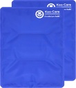 Koo-Care Velika prilagodljiva Gel Ledena embalaža za poškodbe Reable Hot Cold Compress - Primeren za ramena roke, nazaj, Hip, koleno, Shin, Pain Relief, Oteklina, Fizikalna terapija (L, 11" x 14") Pakiranje po 2