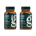 Gaia Herbs Oil of Origano - Imunska in antioksidant podpora - 60 Vegansko tekoče Phyto-Capsules & Black Seme Oil - pljuča, dihala in antioksidant podporo - 60 Vegansko tekoče Phyto-Capsules (2
