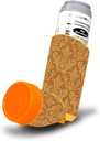 MightySkins koža za Proventil HFA Astma Inhaler - Golden Bubbles 