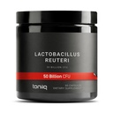Toniiq 50 milijard CFU Lactobacillus Reuteri Probiotic 50 mg na serviranje - L Reuteri Probiotics - Najviše število CFU Lactobacillus Reuteri Probiotic - 60 Vegetarian kapsule - 60 Servingov