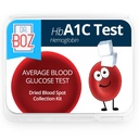 Dr. Boz - Hemoglobin A1C Home Test Kit - Krvna zbirka Komplet z laboratorijskimi rezultati - Krvni sladkor & hbA1c Levels - Lancets, Bandages, Alkoholni robček, ovojnica - Made in the USA - Diabetes Care & Self Care