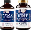 WINDSOR BOTANICS Lactobacillus Salivarius Probiotic in IBS Gut Health dopolnila - Oralna in Gut podpora paket