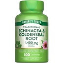 Narava je resnica Echinacea Goldenseal Kapsule 