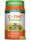 Resnica narave Vitamin C Gumiji z cinkom za odrasle 