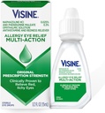 Vizine Alergija Eye Relief Multi-Action Antihistaminik & rdečina Reliever kapljice oči s Pheniramine Maleat & Naphazoline HCl, Alergy oči padec zdravljenje za rdeče, srbeče oči, 0. 5 fl.
