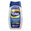 Tums Ultra 1000 Maksimalna jakost tropskega sadja - 72 žvečljivih tablet