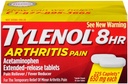 Tylenol 8 ur Artritis bolečine Reliever vročina reduktor razširjene release Caplet, 225 število