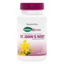 NaturesPlus Herbal Actives St John's Wort, razširjena sprostitev - 450 mg, 60 Veganske tablete - Vegetarian, Gluten-free - 60 Servings