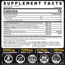 Moški in ženski kreatin Monohidratni kompleks, 6 v 1 žvečljivi predworkout kreatin z BCAA, kolagen peptidi, L-tavrin, 15 servingov, naravna limonina aroma - 60 število (paket po 1)
