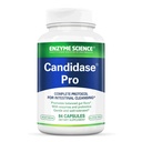 Enzyme Science Candidase Pro - Prebavni encimi s probiotiki Oblikovanje za Candida Cleanse in Detox Podpora za ženske in moške - Gut Health - Enzimas Digestivas - 84 kapsul