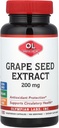 Izvleček grozdnih semen iz olimpijskih laboratorijev, 200 mg, 100 vegetarijanskih kapsul