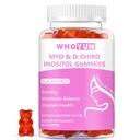 Inositol brez sladkorja, Myo-Inositol & D-Chiro Inositol 40:1 Dodatek za razmerje za ženske, plodnost, hormonsko ravnovesje, zdravje jajčnikov, 60 število