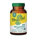 MegaFood MegaFlora Probiotic Plus - Probiotiki za ženske in moške prebavljivo zdravje- 50 milijard CFUs & 14 sevi - Imunska podpora dodatek - Vegetarian - 30 kapsul