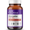Novo poglavje Hollomega Fish Oil Supplement - 2000mg na postrežbo, klinično dokazano Wild Aljaska Salmon Oil z Omega-3 + Vitamin D3 + Astaksantin, 180 Softgels