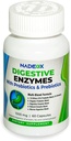 Prebavni ENZYMES 1000MG + Prebiotiki in probiotiki za ženske in moške - 60 kapsul