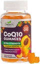 CoQ10 Gumies za odrasle 100mg - 3X moč, visoka absorpcija, antioksidant dodatek za zdravje srca in proizvodnja energije, Ultra koencim Q10 Vitamini, Coq 10 dopolnila - 30 CoQ10 Gumies