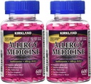 Kirkland signature alergija Medicina Difenhidramin HCI 25 mg - 600 Minitabov - 2 pakiranji
