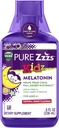 VIKI PURE Zzzs Kidz, Tekoči Melatonin Pomoč za spanje za otroke in otroke, pomaga vašemu otroku, da zaspi naravno, nizek odmerek melatonin, jagode arome, 8oz