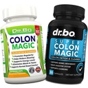 Colon Cleanser Detox dopolnilo kapsule - 15 dan Colon Cleanse tablete & probiotic dnevno čiščenje zelišča - Naravni Bowel gibanja dopolnila za črevesno želodčno napihnjenost Prebavni črevesje podporo