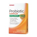 GNC Probiotic Complex Extra Jakost s 150 milijardami CFU, 20 Kapsule, Dnevna probiotična podpora