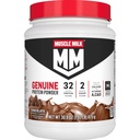 Mišično mleko Prave beljakovine v prahu, čokolada, 1,93 funti, 13 serviranja, 32g beljakovine, 2g sladkor, kalcij, vitamini A, C & D, NSF Certified for Sport, Energiring Prigrizek, Pakiranje maj Vary
