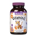 Bluebonnet Nutrition Rainforest Animalz Vitamin C Živalske oblike Žvečljive tablete, 250 mg vitamina C, brez soje, brez glutena, Kosher Certified, Dairy-free, Vegan, 90 Tablete, 45 Serving, Orange Flavor