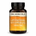 Dr. Mercola Liposomal Vitamin D3 - podpira zdravje srca, kosti in imunskega sistema - 1.000 i.e. na serviranje - brez GMO, brez soje in glutena - 30 kapsul (30 kapsul)