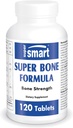 SuperSmart - Super Bone Formula (Advanced Complex) - s kalcij, magnezij, vitamin K2, D3 & Stroncium dodatek  Tablete