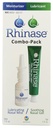 Rhinase Nasal Care Combo Pack - Nasal Gel (1 oz) & Saline Spray (1 oz) za suhost, alergija Relief & Nosebleed Prevention, Aloe-free in pH uravnotežen