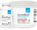 XYMOGEN Omega MonoPure 1300EC (120 Serving) + XymBolX (30 serviranja) paket - Kardiovaskularna + kognitivna podpora, okrevanje mišic - ne gensko spremenjeni organizmi