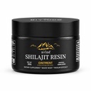 Himalajski Pure Shilajit Resin 600mg 50 Služi s fulvično kislino & 85+ Trace Minerals Vegan Non-GMO Energy Supplement za moške in ženske Ayurvedska Formula