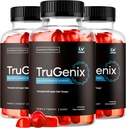 (3 Pack) TruGenix Gummies, TruGenix Gummies za moške, Uradna TruGenix Gummies Advanced Formula, TruGenix ACV Gummies, TruGenix Support Supplement Gummies, Premium Formula, 180 Gummies za 3 mesece