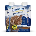 Beljakovine Glucerna Smart Diabetes Care Shake, Chocolate, Diabetic Meal zamenjava za podporo upravljanja krvnega sladkorja, 30g proteinov, 150 kalorij, Pripravljen za pitje, 11-fl-oz steklenica, 4 pakiranje