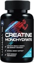 Kreatin monohidrat Kapsule 3000mg - mikroniziran kreatin prehranski dodatek - Lean Muscle Growth, Workout Performance, Energy & vzdržljivost Podpora - 750mg na visoko Absorpcijsko kapsulo - 60 Count