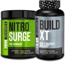 Jacked Factory Nitrosurge Pred-Workout v Green Apple & zgraditi XT Muscle Building Bunded za moške in ženske