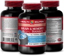 Ginkgo biloba ekstrakt list - BRAIN IN MEMORY BOOSTER - izboljšanje - možganski spomin dopolnila - Ginkgo biloba ekstrakt, možganski dodatki za spomin in fokus, fokus in energijsko dopolnilo 1 Steklenica 60 Caps