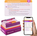 Zdravstvena nega osnove Flash kartice – brez Fluff – Samo bistvene informacije za zdravstveno nego šole – 2025-2026 NCLEX ATI HESI Pregled LPN RN Flash kartice (204 kartice)