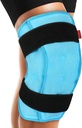 Comfytemp 3D koleno Ice Pack Ovitek za poškodbe ponovno uporaben gel, FSA upravičen, Kolena Hladno pakiranje Brace fizikalna terapija za Meniskus Tear, bolečine v nogah, zamenjava, artritis, okrevanje mišic, kirurgija dobili dobro darilo