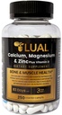 LUAL kalcij, magnezij, cink in vitamin D3 kalcij, magnezij in cink plus vitamin D3 kapelice prehranska dopolnila, 250 Število