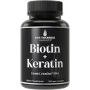 Klinično dokazano Keratin + Biotin las dopolnilo za rast. s Cynatine HNS Keratin Klinično študiral za Thicker, bolj zdravo lase. za ženske in moške. Izboljšano z Biotin 10000mcg za Max rezultatov