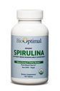 Biooptimalne organske tablete Spirulina - organske, ne- GMO, brez dodatkov ali polnila - 500mg Premium kakovost prehranski dodatek z vitamini, minerali, in antioksidanti (120 tablet)