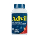 Advil Pain Reliever in Fever Reducer, Pain Relief Medicine z Ibuprofen 200 mg za glavobol, Backache, Menstrualne bolečine in lajšanje bolečine v sklepih - 300 Obložene tablete