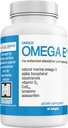 UNIQUE E A.C. Grace Company Omega E+ - ribje olje dodatek - z Marine Omega-3 Maščobne kisline, vitamin E, vitamin D3 in CoQ10 - Pomaga pri podpori srca, možganov in kože zdravje - 60 Softgels