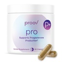 Proov - Pro - spodbuja proizvodnjo progesterona - Hormonsko ravnovesje za ženske - Plodnost & Menopause Podpora - Vitex, Ashwagandha, Maca - Zeliščni dodatek – 30 kapsul - 2 mesecev