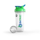 BioTRUST BlenderBottle Classic Shaker steklenica, 28-ounce z zanko, Jasno/zeleno