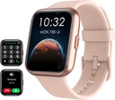 Smart Watch for Women Android & iPhone, Alexa Vgrajena, 1.8" Touch zaslon Fitness Tracker z odgovorom / Make Calls, IP68 Vodoodporen srčni utrip/Sp/SpO2 Monitor, Pedometer, 100+ Športni načini